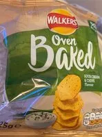 Mängden socker i Walkers oven baked sour cream and chive