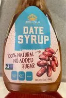Mängden socker i Date syrup
