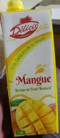 Mängden socker i Mangue
