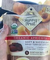 Mängden socker i Fried apricot