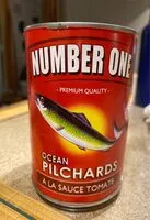 Mängden socker i Océan Pilchards à la sauce tomate