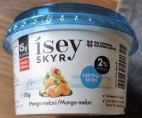 Mängden socker i Mango-meloni SKYR