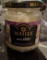 Mängden socker i Maille sauce aïoli