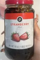Mängden socker i Publix strawberry jelly