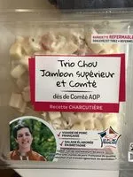 Mängden socker i Trio chou jambon supérieur et Comté