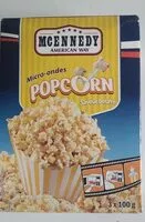 Mängden socker i Popcorn Saveur beurre