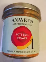 Mängden socker i Gemüseaufstrich Rote Bete Ingwer