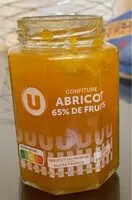 Mängden socker i Confiture abricot 65% de fruits