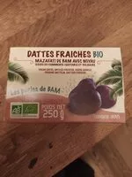 Mängden socker i Dattes fraîches