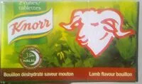 Mängden socker i Lamb flavour bouillon