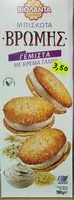 Mängden socker i овесени бисквити с таханов крем