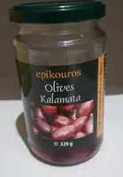 Mängden socker i Olives Kalamata