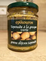 Mängden socker i Tapenade à la grecque verte