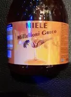 Mängden socker i miele millefiori greco