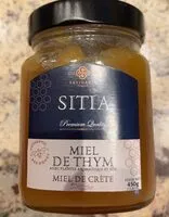 Mängden socker i Miel de thym