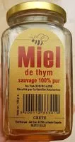 Mängden socker i Miel de thym sauvage 100% pur
