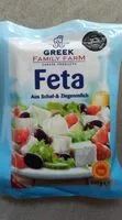 Mängden socker i Feta aus Scharf und Ziegenmilch