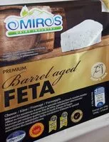 Mängden socker i Fromage Feta AOP