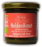 Mängden socker i HELDENKRAUT Bärlauch-Chili-Pesto