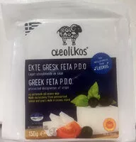 Mängden socker i Ekte Gresk Feta P.D.O