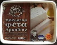 Mängden socker i Féta