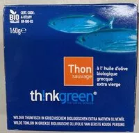Mängden socker i Thon sauvage a l'huile d'olive biologique grecque extra vierge
