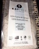 Mängden socker i 100% farine de sarrasin