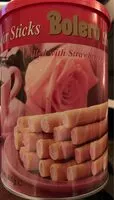 Mängden socker i Bolero straberry wafer sticks