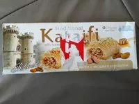 Mängden socker i Kataifi with honey & almonds