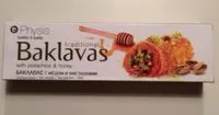 Mängden socker i Baklavas
