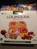 Mängden socker i loukoumi