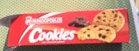 Mängden socker i Μπισκότα Παπαδοπούλου Cookies με κομμάτια σοκολάτας κλασική γεύση 180gr - 1,90 Euro