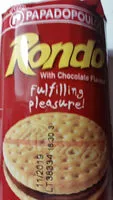 Mängden socker i Rondo with chocolate flavour