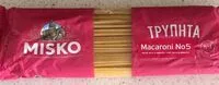 Mängden socker i Misko macaroni No5