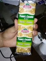 Mängden socker i Peanut and sesame bar