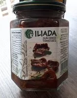 Mängden socker i Sun dried tomatoes