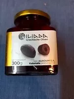 Mängden socker i Kalamata Oliven entkernt