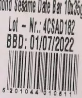 Mängden socker i Almond sésame