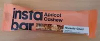 Mängden socker i Instabar Apricot Cashew