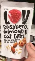 Mängden socker i Rasberry, almond & oats bites