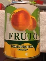 Mängden socker i Demi-pêches au sirop léger