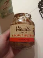 Mängden socker i masło krem orzechowy Peanut butter z czekoladą