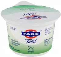 Mängden socker i Fage total 2%