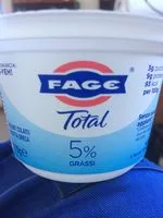 Mängden socker i Fage Total 5% Grassi