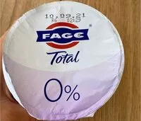 Mängden socker i Fage total