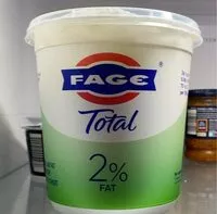 Mängden socker i Fage Total 2% Fat