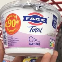 Mängden socker i FAGE Total 0%