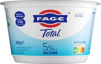 Mängden socker i FAGE Total 5%