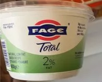 Mängden socker i 2% fat yogurt
