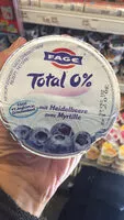 Mängden socker i Fage Total 0% avec Myrtille